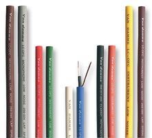 VAN DAMME         268012C             Multicore Screened Cable, Musical Instrument, Blue, 2 Core, 24 AWG, 0.22 mm, 328 ft, 100 m