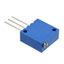 2kR Cermet Trimmer Resistor, 0.75W, 500VDC, 10% Tol