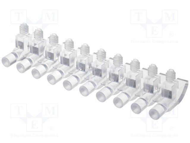 MENTOR         1271.1010            Light Pipe, Single Line, 14.4 mm, Circular, 10 Pipes, Transparent, Press Fit