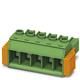 3 Pos 7.62mm RA Screw Terminal Block, 41A, 1kV, Green