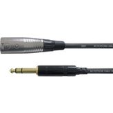 Audio cable 6.3 mm - XLR m - m 6.00 m, CFM 6 MV, Cordial