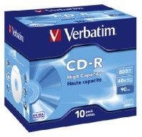 Verbatim 800 MB 40X CD-R, 10 Pack
