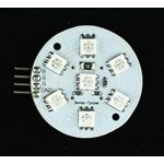 RGB LED Disk 7 Surface Mount 5 Volt Arduino Compatible 6000