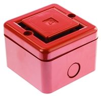 Sonora Red 32 Tone Electronic Sounder, 10  30 V dc, 104dB at 1 Metre