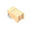 8 Pos 2mm Pitch Female Right Angle Backplane Connector, 300VDC