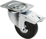 Tente Swivel Plate Castor 3377PVJ100P62, 75kg