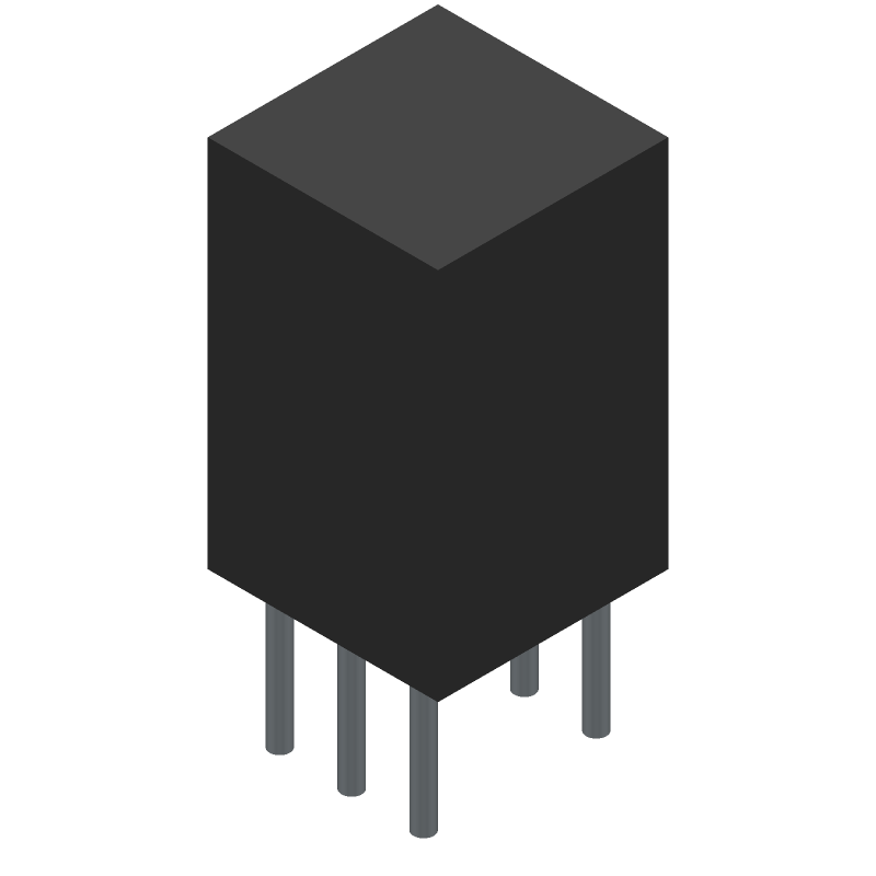 Special Switch, DPDT, On-on, 0.1A, 30VDC, 6 PCB Hole Cnt, Solder Terminal, Through Hole-straight,