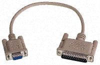 Cable Assembly Modem 3m D-Subminiature to D-Subminiature 9 to 25 POS F-M