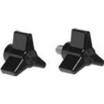 3 Prong Knob, Black