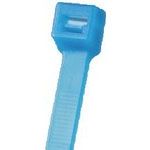 ETFE Cable Tie, Self-Locking, Blue, 22mm, 170°C