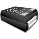 Cap Tant Polymer 1000uF 6.3VDC H CASE 20% (7.3 X 6 X 1.9mm) SMD 7360-20 0.055 Ohm 85°C T/R