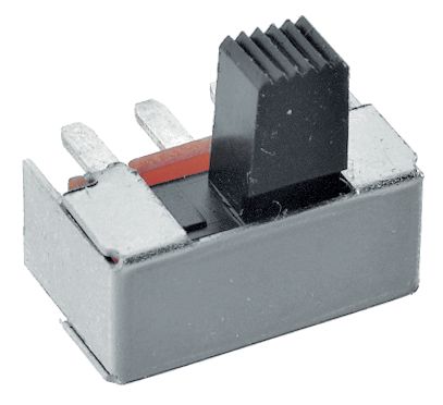 Slide switch on-on   1 P, SCC-12BB-07-3034, Eledis
