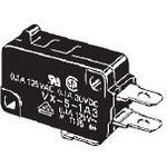 Snap Action Switch SPST N.O. 5A 250VAC Pin Plunger Solder