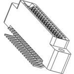 Conn Card Edge F 88 POS 2.54mm Solder RA Thru-Hole