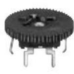 Res POT 100K Ohm 20% 0.03W 1(Elec)/1(Mech)Turn (12.8 X 4mm) Pin Thru-Hole Bulk