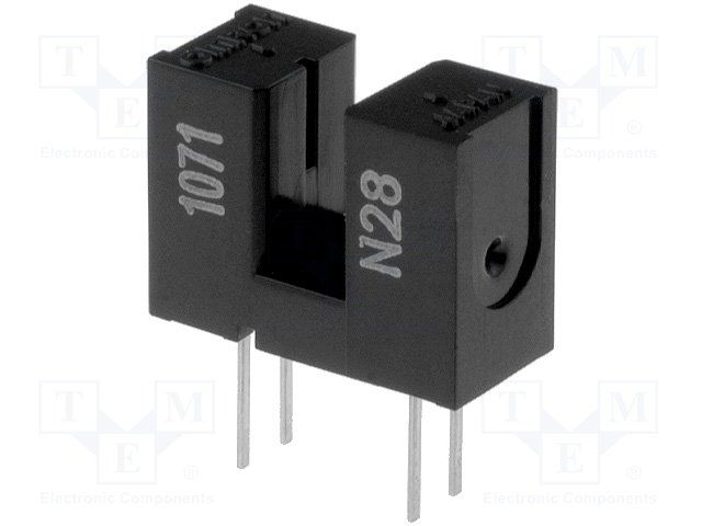Photointerrupter Transmissive 3.4mm, 30V, 20mA, Photologic, DIP