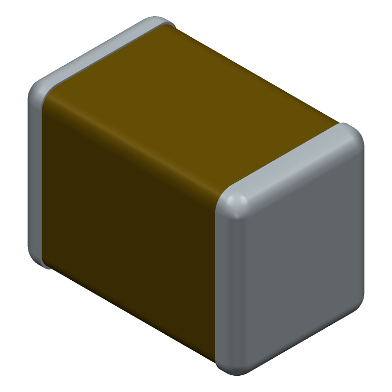 X8R Ceramic Capacitor, 0.1uF, 50V, 10%, 0805 SMD