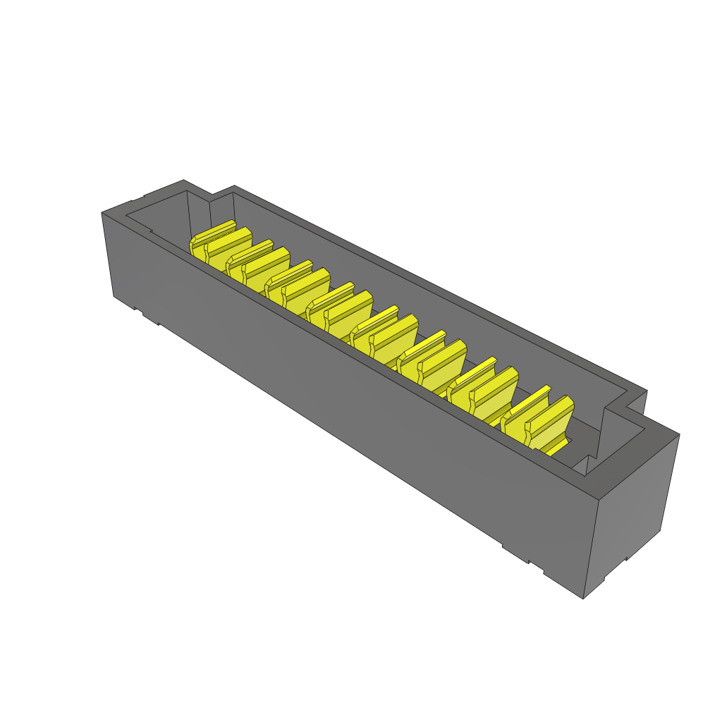 Conn M 8 POS 2mm Press Fit ST Thru-Hole 48 Terminal 1 Port