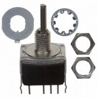 SP3T Rotary Switch, 28V, 100mA, Gold Contact, Through Hole