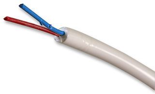 GLOBAL MEASUREMENT AND CONTROL         91-9772-10             Multicore Unscreened Cable, White, 2 Core, 82 ft, 25 m