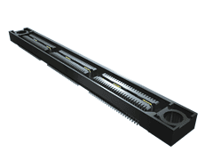 100-Contact High Speed Socket Strip, 2-Row, Surface Mount