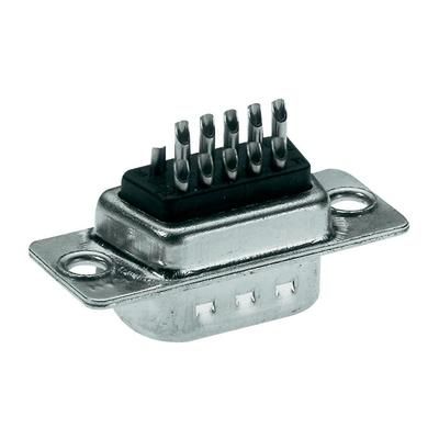 D-SUB receptacle 180 ° Number of pins: 44 Solder bucket Provertha HT4461G3 1 pc(s)