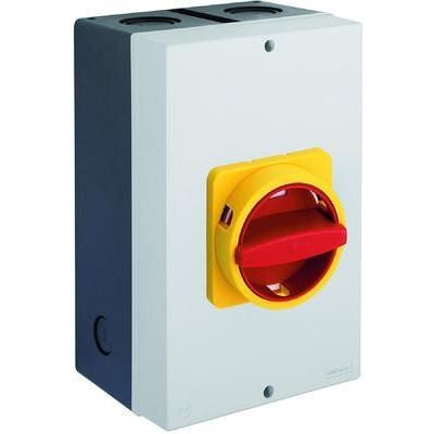 Isolator switch 80 A 1 x 90 ° Yellow, Red Sälzer H408-41300-730N4 1 pc(s)