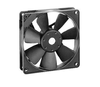 24V 5400RPM 132.4CFM Ball Bearing Axial DC Fan