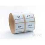 Labels Thermal Transfer Printable Label Polyvinyl Fluoride White 25.4x12.7mm
