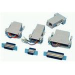 Conn D-Sub-RJ-45 Adapter F/F ST Panel Mount 1Port