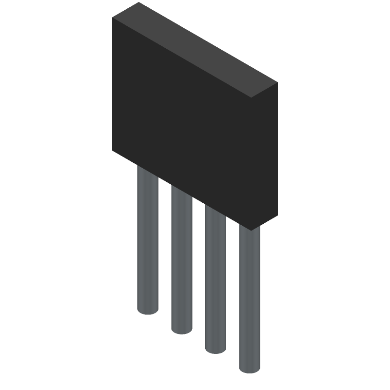 Analog Circuit, 1 Func, BICMOS, PSIP4, SIP-4