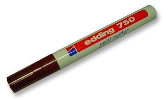 EDDING         750-007             MARKER, PAINT, BROWN