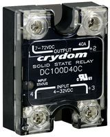 Solid State Relay 12mA 32V DC-IN 40A 72V DC-OUT 4-Pin