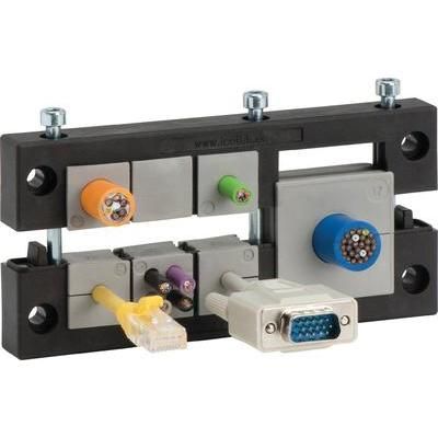 Cable router Polyamide Black Icot