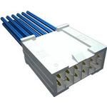 Cable Assembly Discrete Wire 82.55m 24AWG Header to Socket 10 to 10 POS HDR-SKT Bulk