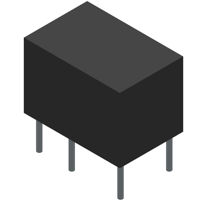 SPDT Latching Relay, 24VDC Coil, 3A/250VAC Contact, Through Hole