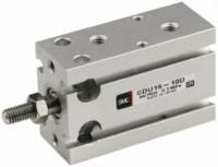 SMC Pneumatic Multi-Mount Cylinder CUK Series, Double Action, Single Rod, 10mm Bore, 20mm stroke