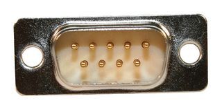 25P D-Sub Receptacle, Female, Gold, 5A, UL94 V-0