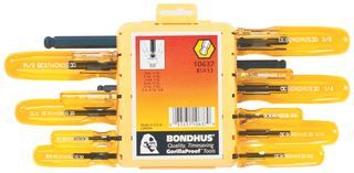 BONDHUS         10637 (BSX13)             TOOLS, SETS HEX BITS
