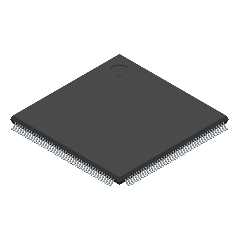 Freescale 32-bit MCU, Power Arch core, 1MB Flash, 64MHz, -40/+85degC, Automotive Qualified, QFP 176