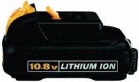 Dewalt DCB121 1.3Ah Li-ion 10.8V Power Tool Battery, For Use With Dewalt 10.8 V Power Tools