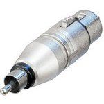 NEUTRIK         NA2FPMM             XLR Audio Adaptor, XLR Receptacle, RCA / Phono Plug