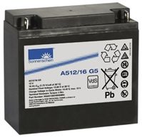 SONNENSCHEIN   A512/16.0G   BATTERY, 12V, 16AH
