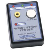 Wrist Strap Tester, 9V Op, External Mount