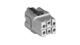 Connector Accessories Insert Straight Polycarbonate Gray Silver Box