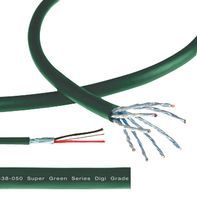 VAN DAMME         268-431-050             Multipair Screened Cable, AES, Green, 1 Pair, 22 AWG, 0.34 mm, 328 ft, 100 m