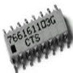 Res Thick Film NET 220 Ohm 2% 1.8W ±100ppm/C ISOL Ceramic 16-Pin SOGN Gull Wing SMD T/R