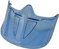 Blue Polycarbonate (PC) Anti-Mist Vented Safety Goggles, Scratch Resistant, UV Protection