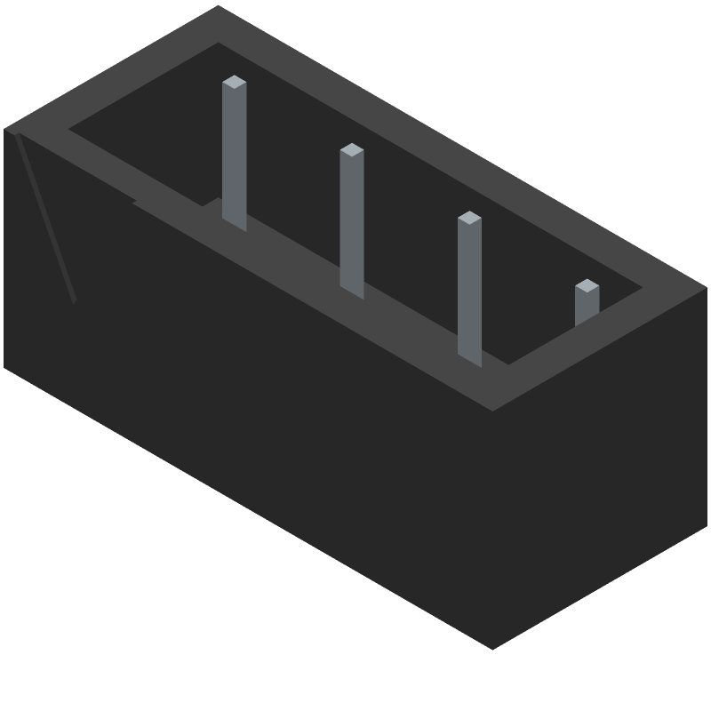 4 Pos, 1 Row, 600V, 30A Barrier Strip Terminal Block