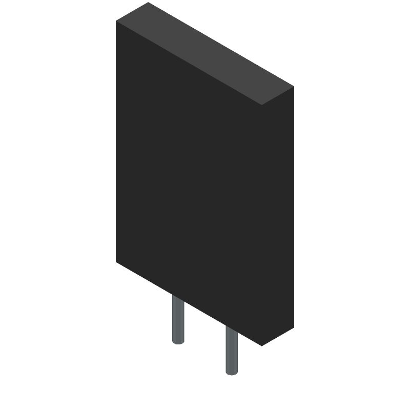 PTC Resettable Fuse 1.6A Hold, 3.2A Trip, 72V, 40A, Radial